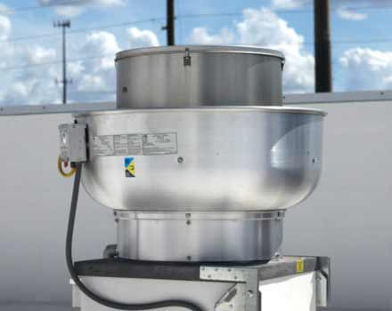 Rooftop Commerical Exhauster Installation and Service
